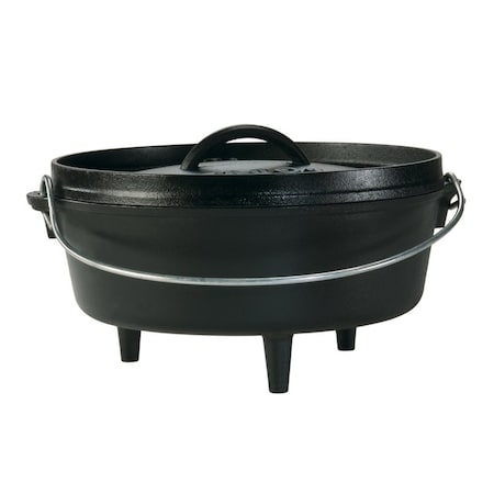 Lodge Lodge Cast Iron Dutch Oven 10 in. 4 qt Black L10CO3